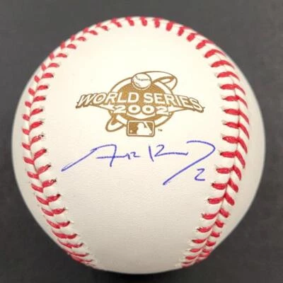 Adam Kennedy signed 2002 World Series Baseball Angels ~ BAS Beckett WIT Holo - Image 1 of 2