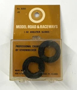Strombecker Pro Series 1/32 Slot Car Cheater Slicks No. 8350 - NOS New Old Stock - Picture 1 of 2