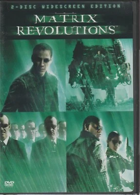 Matrix Revolutions - Keanu Reeves - 2-Disc Widescreen Ed - New Sealed in Plastic - Image 1 of 2