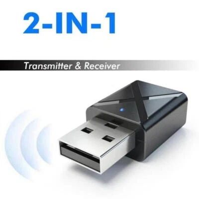 USB Bluetooth 5.0 Transmitter Wireless Audio Stereo Sale Dongl Receiver T1Hlki94 - Image 1 of 4