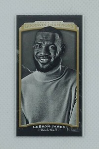 2017 Upper Deck Goodwin Champions Mini Black Border LeBron James #140, Insert