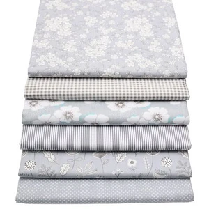 Gray Cotton Fat Quarter Bundle Quilting Fabric for Sewing18" x 22" - Picture 1 of 5