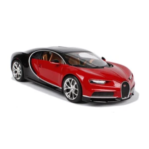 1:18 Chiron Model Car Diecast Metal Vehicle Collection for Men Adults Gifts Red - Picture 1 of 12
