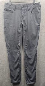 Eddie Bauer Pants Womens 4 Gray Skinny Slightly Curvy Stretch  - Picture 1 of 11