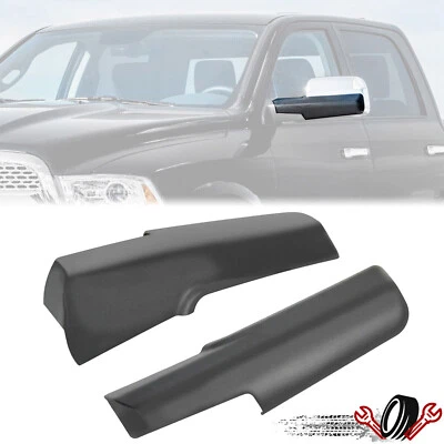 Right&Left Side Trailer Tow Mirror Front Arm Cover For Dodge RAM 1500 2500 3500 - Image 1 of 4