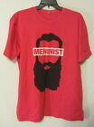 Meninist T Shirt With Face/Beard Mens L ~ Euc *Flawless