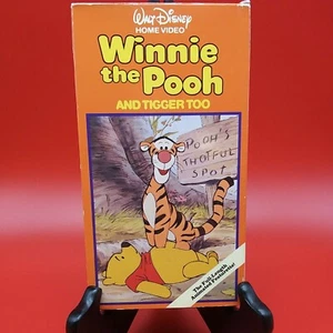 Winnie the Pooh and Tigger Too VHS WALT DISNEY RATED G / 25 MINS. - Picture 1 of 8