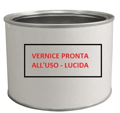 VERNICE 200 GRAMMI Colore RAL Lucido Lechler Tinta MULTIUSO Pronta All'USO - Immagine 1 di 2