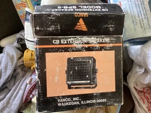 Vintage Vanco SPB-5 4" CB Speaker - complete in box - Photo 1/2