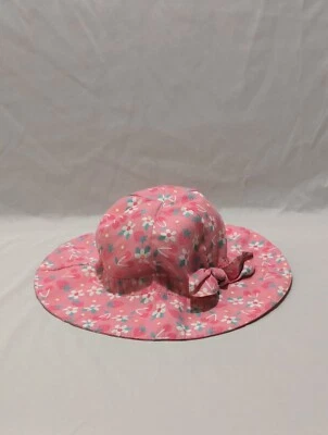 Sombrero Rosa Niñas Sol Fresa, Blanco Floral 18-36 Meses 50cm Playa Piscina Parque  Foto 1 de 4