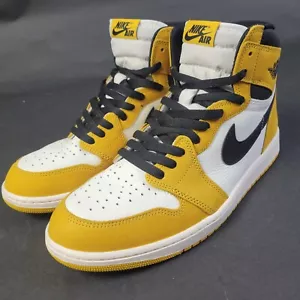 Air Jordan 1 Retro Alto OG Amarillo Ocre DZ5485701 Amarillo Ocre/Negro/Vela Talla 12 - Imagen 1 de 9