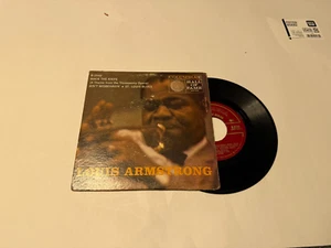 Louis Armstrong B-2540 45RPM 7 INCH EP 1957 Hall of Fame Series VG+ - Picture 1 of 1