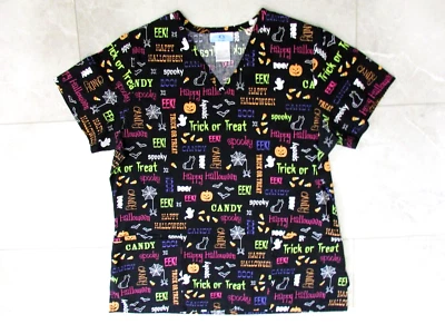 Blusa Médica de Halloween para Mujer Talla M Foto 1 de 4