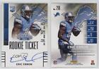 2014 Panini Contenders Eric Ebron (Ball In Left Hand) #218.1 Rookie Auto Rc