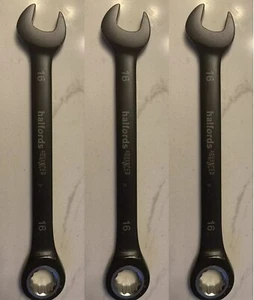 3 x Llave de trinquete Halfords recta especial trinquete llave negra tamaño 16 mm - Imagen 1 de 2