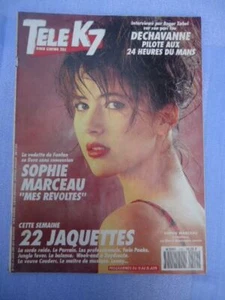 +TELE K7 510/93 SOPHIE MARCEAU LUCIANO PAVAROTTI COLUCHE DECHAVANNE SIGNORET - Picture 1 of 1