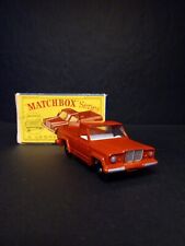 Matchbox #71B Jeep Gladiator Pickup 1964 In First Issue Type D Original Box
