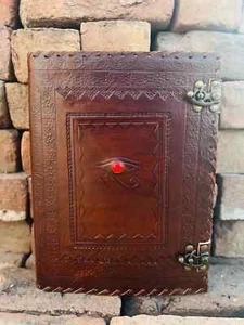 Leather Ring Binder Binder Cover Notebook Office Folder Eye Binder - Picture 1 of 6