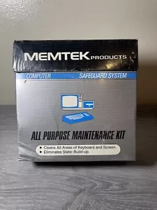 Memtek Computer Safeguard All Purpose Maintenance Kit Cleans Screen/Keyboard New - Picture 1 of 2