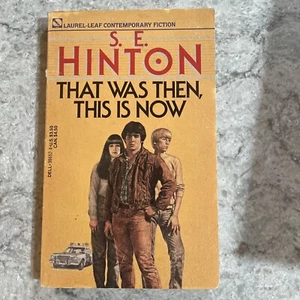 That Was Then, This Is Now /S. E. Hinton 1971/1989,PB PAPERBACK BOOK - Picture 1 of 5