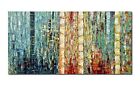 24x48 inch hand-painted special texture abstract wall art color modern NKCS022