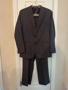 PANT SUIT SIZE 18 REG BOYS JACKET & PANTS CHARCOAL  ARROW - Picture 1 of 16
