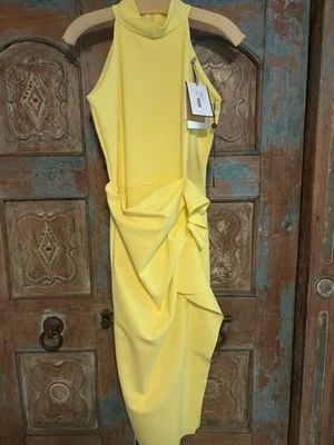 Chiara Boni la petite robe Dress Lemon Yellow Size 8 - Image 1 of 4