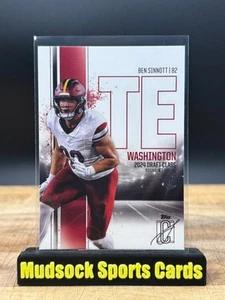 BEN SINNOTT - 2024 Topps Signature Class - RC - Washington Commanders - Picture 1 of 2