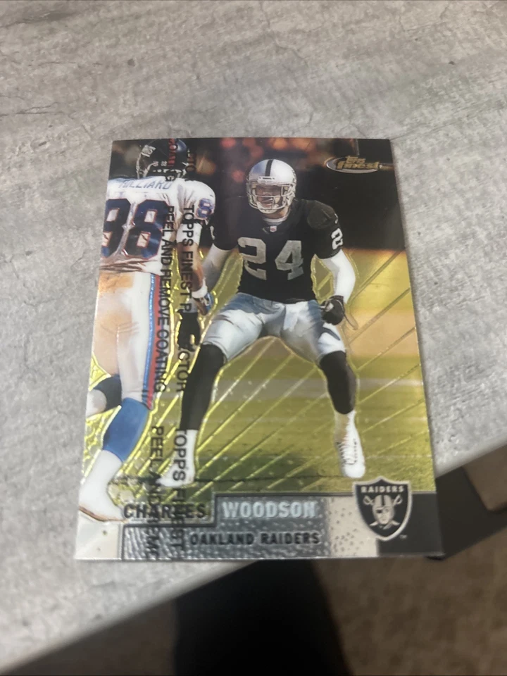 1999 Topps Finest - Charles Woodson #119 Oakland Raiders - Image 1 of 1