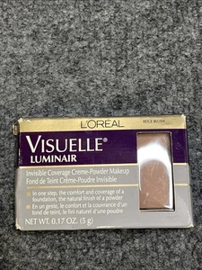 L’Oréal Visuelle Creme Powder Makeup BEIGE BLUSH 0.17 oz NEW in Box - Picture 1 of 4