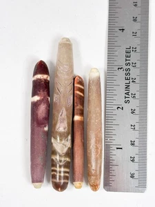 Vintage Carved Tribal Sea Urchin Spine Spear Decorative Pieces - Picture 1 of 7