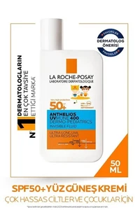 La Roche-Posay ANTHELIOS UVMUNE 400 SPF50+ Invisible Fluid 50ml Pediatrics KIDS - Picture 1 of 3