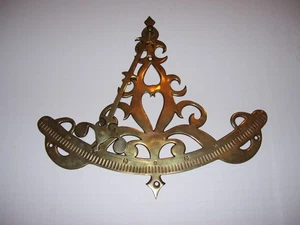 Colgador de pared vintage de latón con brújula navegación barco náutico - Imagen 1 de 4