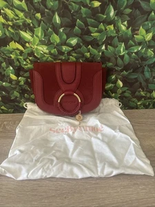 See by Chloe HANA SUEDE SMALL LEATHER CROSSBODY SHOULDER BAG - Picture 1 of 13