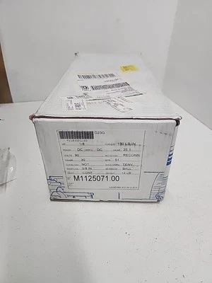 Leeson M1125071.00 Electric Motor 90 Volt DC 51 Rpm 1/8 Hp 30 Frame **NOS ** - Image 1 of 4