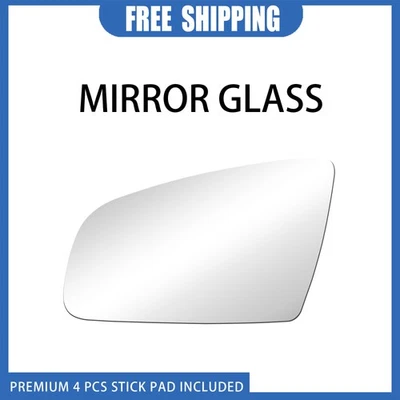 Reemplazo de cristal espejo retrovisor para Audi A6 Quattro 2006 2007 2008 lado derecho plano 4055 Foto 1 de 4