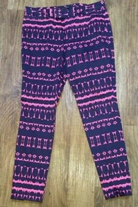 Nanette Lepore straight leg pants 8 Navy/Pink Cotton - Picture 1 of 4