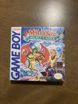 Milons Secret Castle Nintendo Gameboy Brand New Factory Sealed Very Sharp - Image 1 of 4