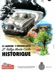 Offizielles Programm Rallye Monte Carlo Historique 2018 - Ford Zephyr 1953 - Bild 1 von 1