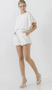 Grey Lab Los Angeles Loungewear Strampler hinten Schlüssellochtaschen weiß groß - Bild 1 von 13
