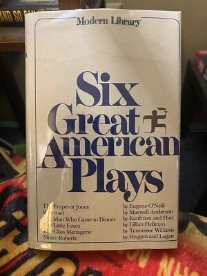 Modern Library Six Great American Plays O'Neill, Williams, Hellman Drama VF+ Foto 1 de 4