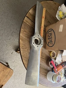 RARE Vintage McCauley  MET L Prop Design Metal  Airplane Propeller Cut Down 35” - Picture 1 of 8