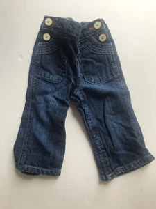 baby Gap Jeans 6-12 Months Buttons - Picture 1 of 3