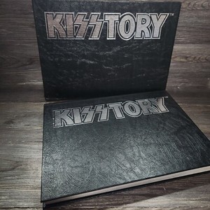 KISSTORY KISS Photobook 1995 Hardcover ALL Member's Autographs