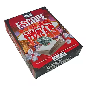 Fuga da Las Vegas - Quick-Fire - Escape Room del Professore Puzzle - NUOVO - Foto 1 di 3