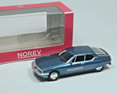Citroen SM Gendarmerie, 1971, Blu-Met. NOREV, 1:64 - Immagine 1 di 2