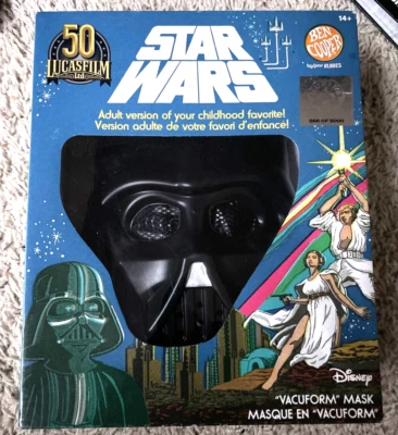 Ben Cooper DARTH VADER Star Wars Mask Adult Costume Limited Edition 566/5000 - Image 1 of 3