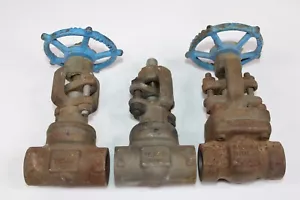 3 Velan W-2054W-02TY W-2054B-02TY Forged Steel Gate Valves 3/4" 800 Socket Weld - Picture 1 of 16