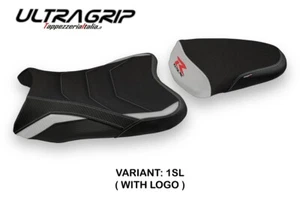 Rivestimento sella Zeliv Ultragrip argento logo Suzuki GSXR600/GSXR750 2008-2010 - Foto 1 di 5
