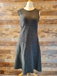 Hobbs Women's Grey Knitted Merino Wool Dress UK 12 - Picture 1 of 7
